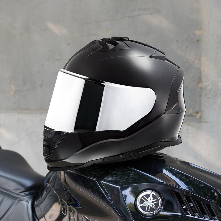 Helmvisier für LS2 FF328/FF353/FF800,Motorradhelm Visier,Motorrad Windschutz Helm Objektiv Visier Vo