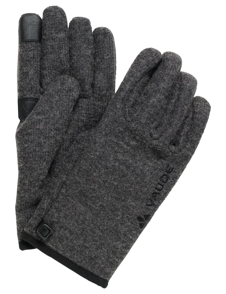 VAUDE Unisex Rhonen Gloves V Handschuhe 6 phantom black, 6 phantom black