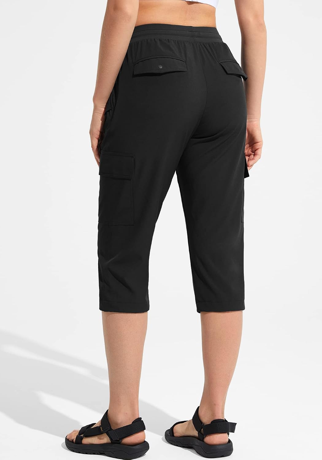 MOCOLY Damen Leichte Atmungsaktive Wanderhose Trekkinghose Outdoor wasserdichte Cargo Hose Kletterho