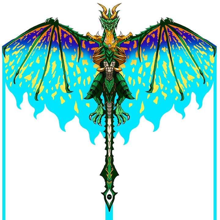 Mint's Colorful Life Drachen Drache für Kinder Erwachsene, einleiner flugdrachen Bester Gross Beach