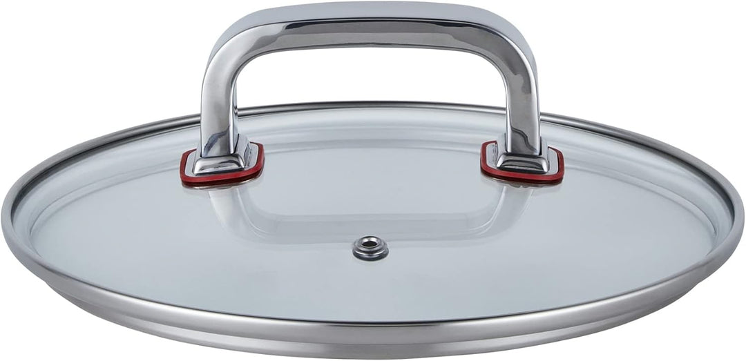 Meisterkoch Edelstahl Kochtopf gross. 20 cm Durchmesser, 5 Liter Volumen, 3-teilig, Induktion Topf |