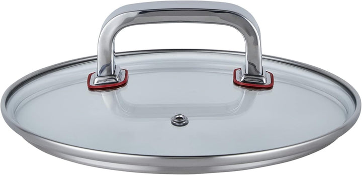 Meisterkoch Edelstahl Kochtopf gross. 20 cm Durchmesser, 5 Liter Volumen, 3-teilig, Induktion Topf |