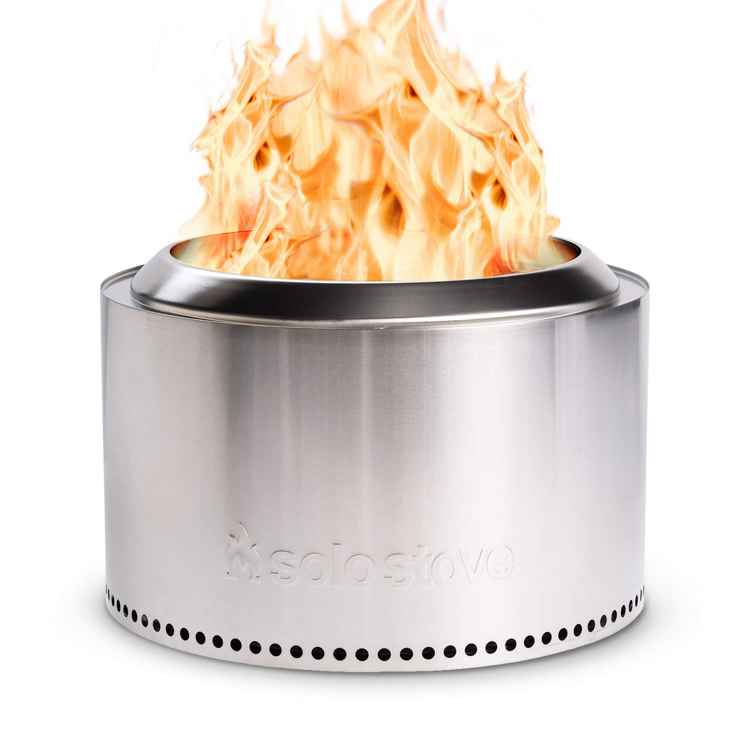 Solo Stove Feuerschale Yukon 2.0 | Feuerstelle für Raucharme Holzverbrennung, Herausnehmbare Auffang