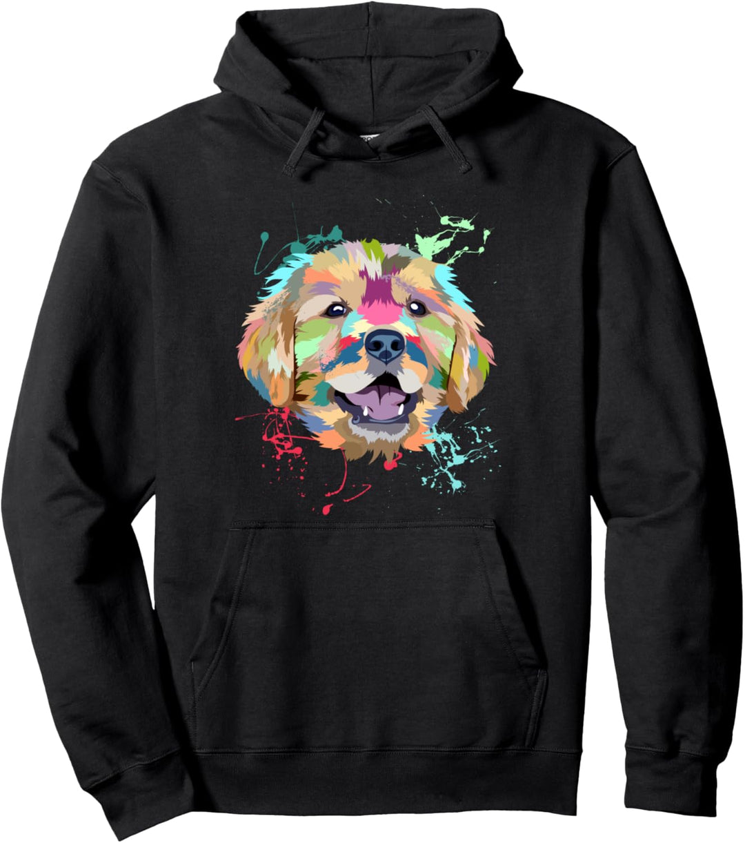 Hundemama Hundepapa Hundebesitzer Hund Golden Retriever Pullover Hoodie