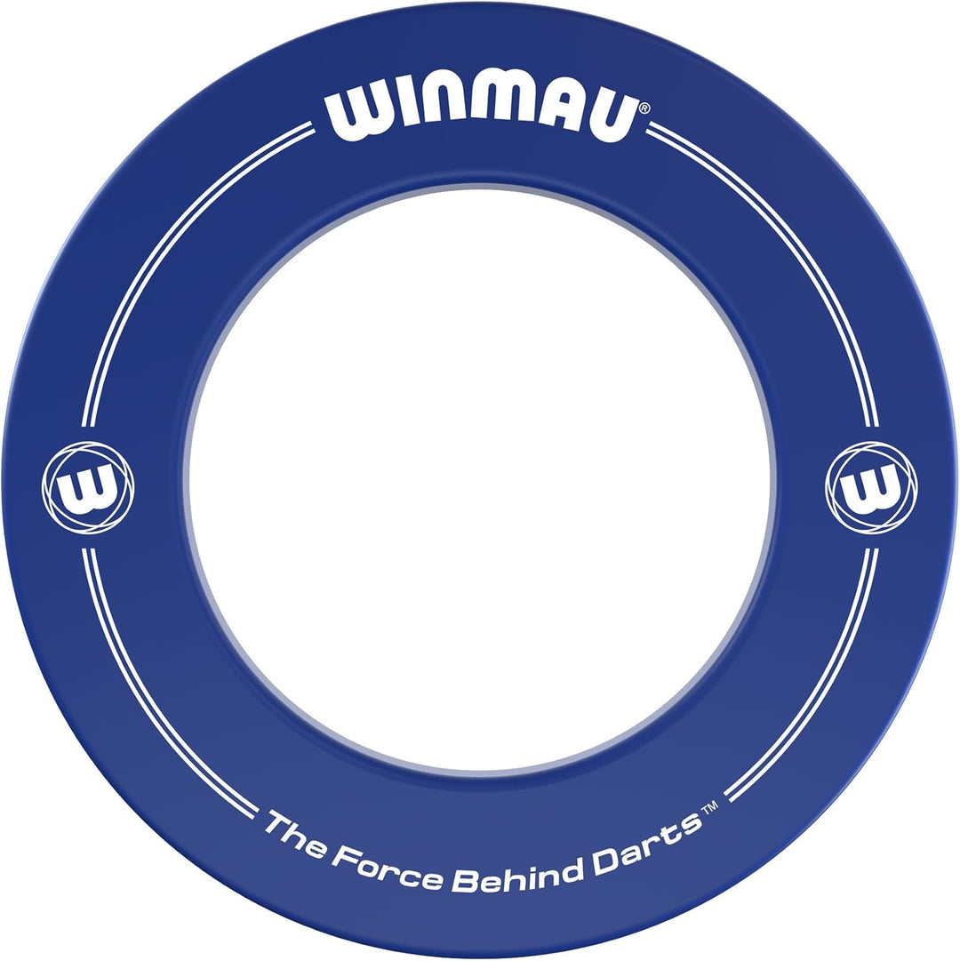 WINMAU Unisex – Erwachsene Printed Dartboard Surround Standard Blue, Standard Blue