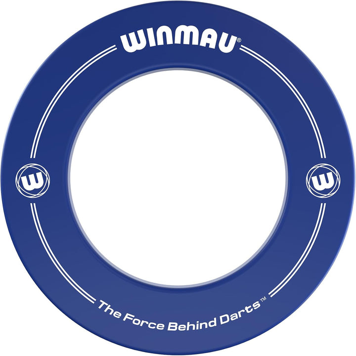 WINMAU Unisex – Erwachsene Printed Dartboard Surround Standard Blue, Standard Blue