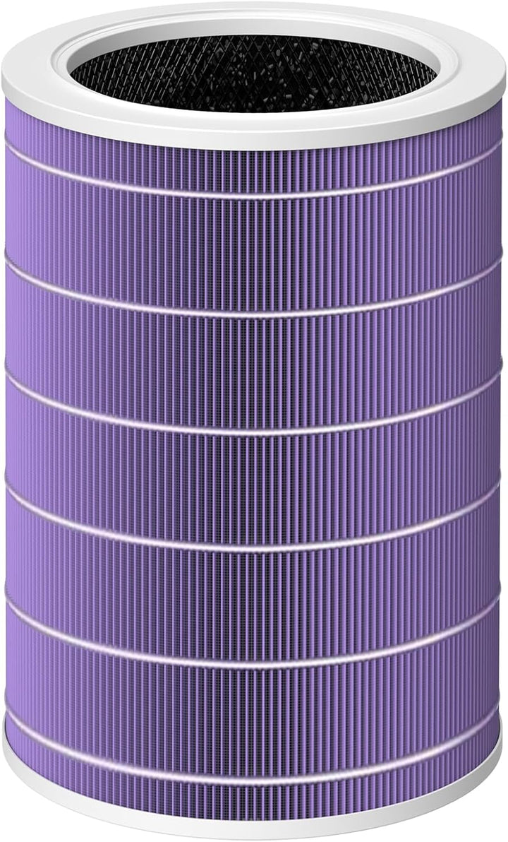 Ersatzfilter kompatibel mit Xiaomi Mi Luftreiniger 2, 2H, 2S, 3, 3H, Pro (4fach Hohe Effizienz H13 G