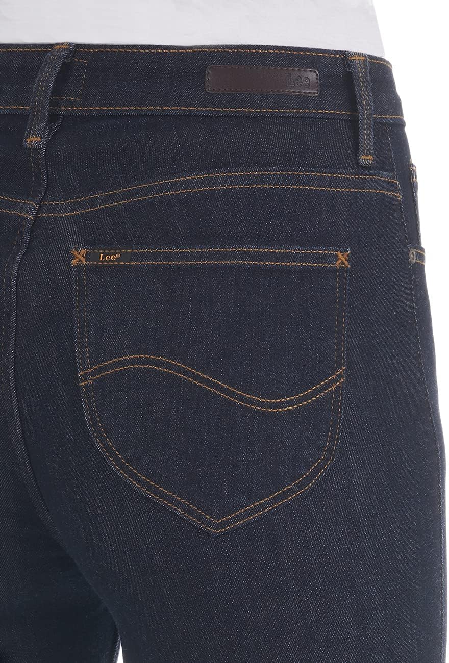 Lee Damen Jeans Hose Scarlett High Waist Skinny Fit Jeanshose Denim Stretch Pants Blau Schwarz w24 w