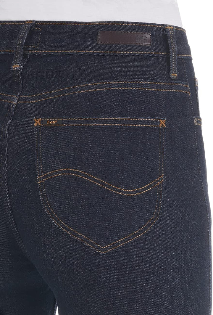 Lee Damen Jeans Hose Scarlett High Waist Skinny Fit Jeanshose Denim Stretch Pants Blau Schwarz w24 w