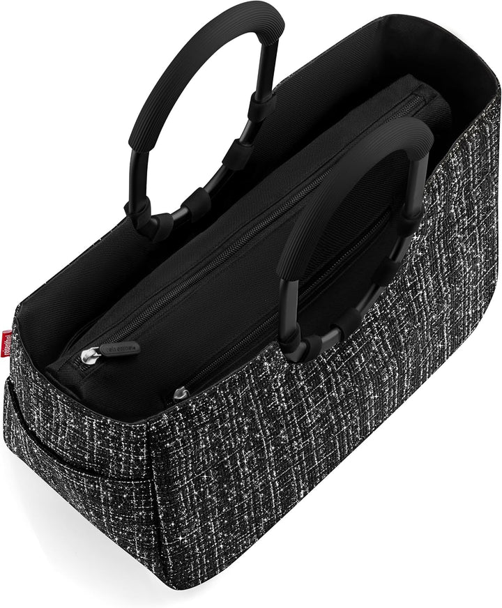 reisenthel loopshopper M – Stabile Tasche mit praktischen Fächern aus recycelten PET-Flaschen – Eleg
