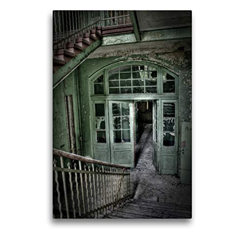 Premium Textil-Leinwand 50 x 75 cm Hoch-Format Lost Places Vergessene Orte | Wandbild, HD-Bild auf K