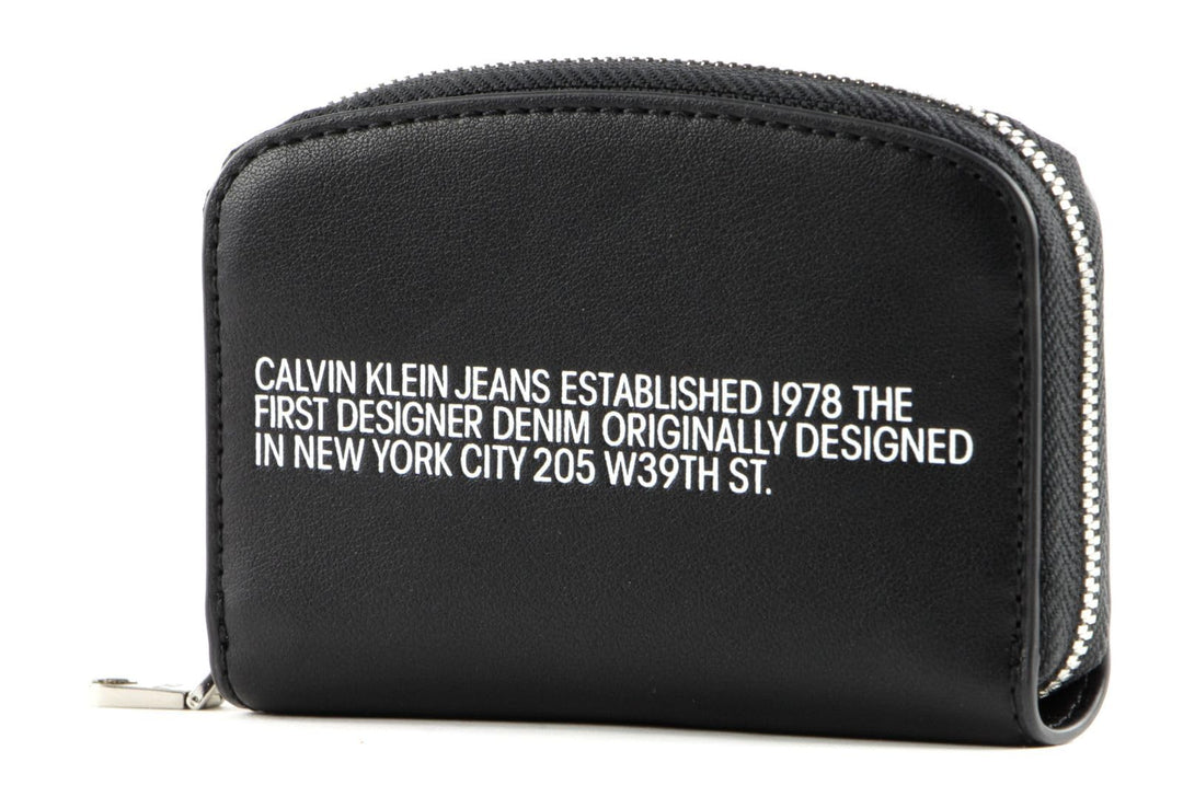 Calvin Klein CKJ Accordion Zip Around Black