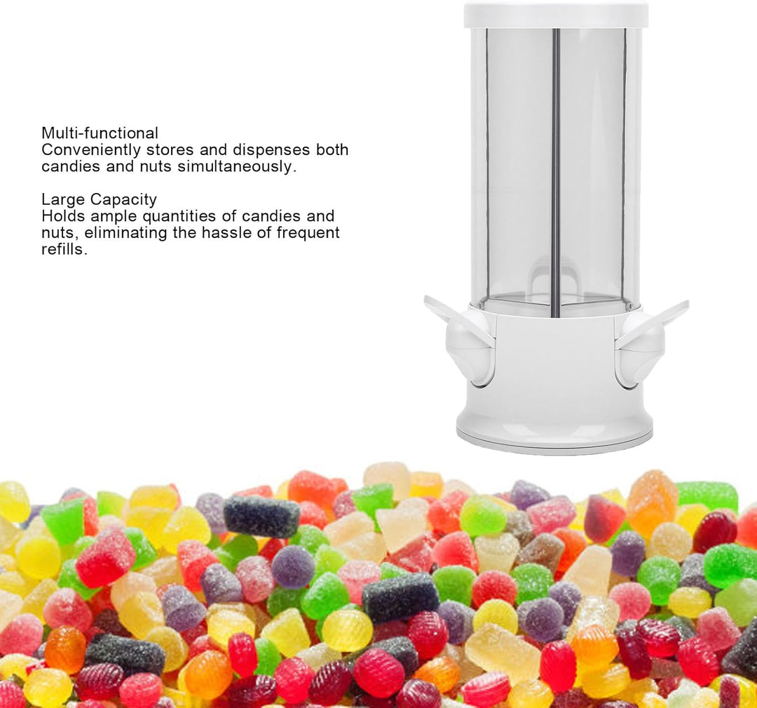 Elprico Bonbonspender, Dreifache Bonbonmaschine, Lustiger Bonbon- und Nussspender mit Grossem Fassun