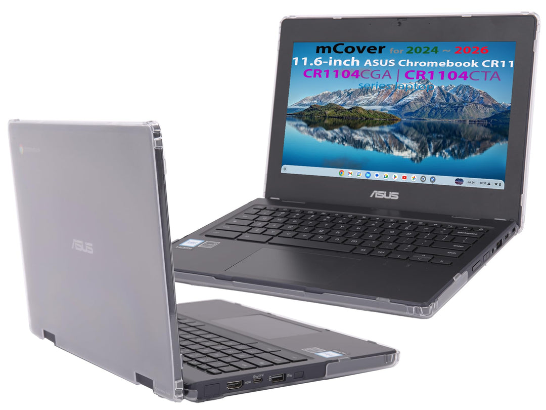 mCover Nur kompatibel mit 29,5 cm (11,6 Zoll) ASUS Chromebook CR11 (CR1104CGA oder CR1104CTA) Serie