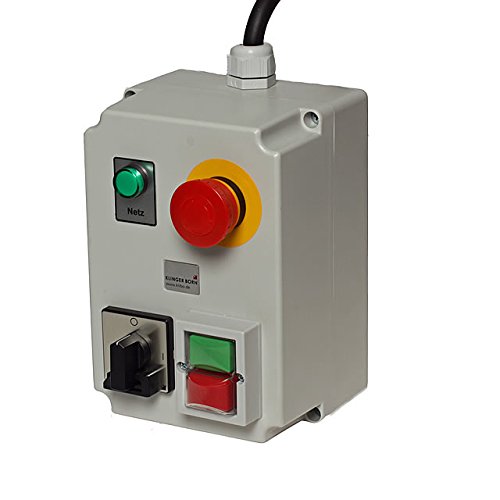 Schalter Starter K3500 3Ph-400V/7,5kW mit Not-Halt, Hauptschalter, Betriebsleuchte