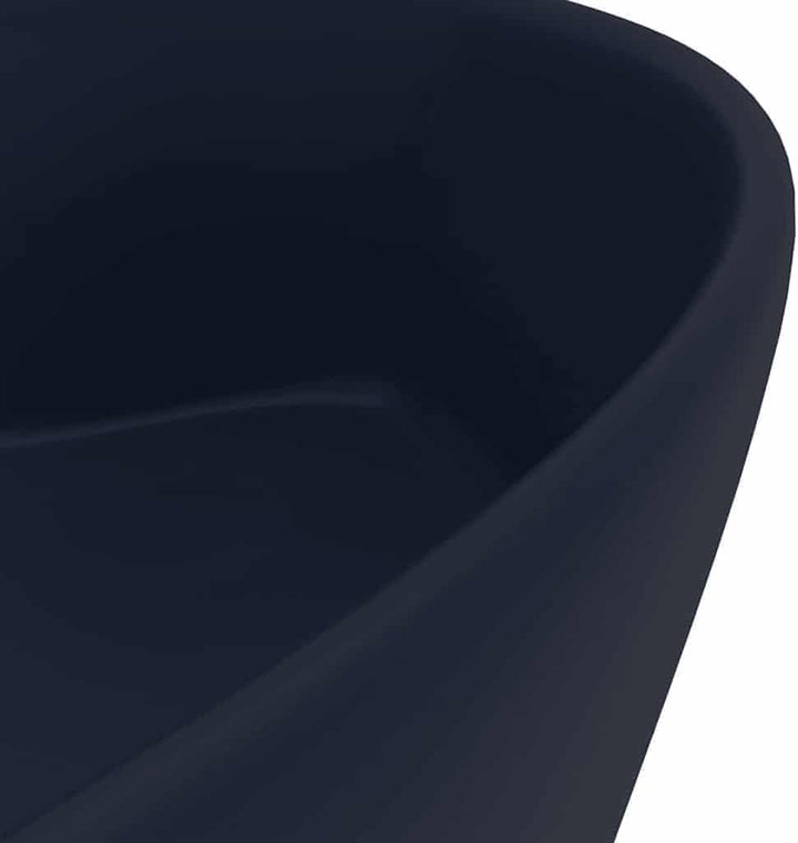 vidaXL Luxus Waschbecken mit Überlauf Waschschale Aufsatzwaschbecken Waschtisch Waschplatz Handwasch