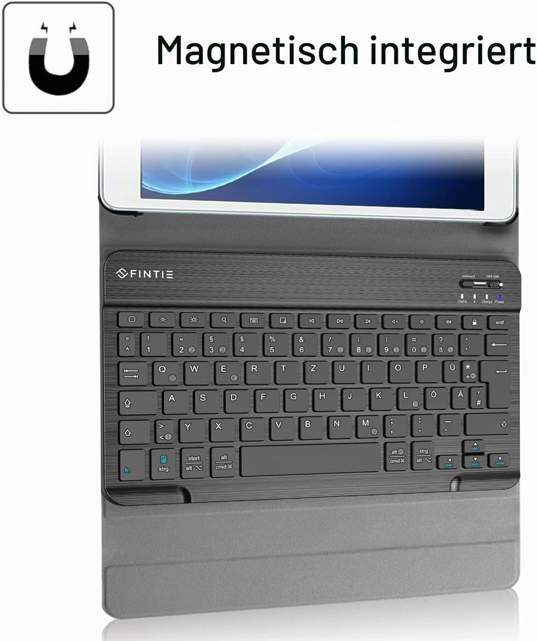 FINTIE Tastatur Hülle für Samsung Galaxy Tab A 10,1 Zoll 2016 T580N/ T585N Tablet - Ultradünn leicht