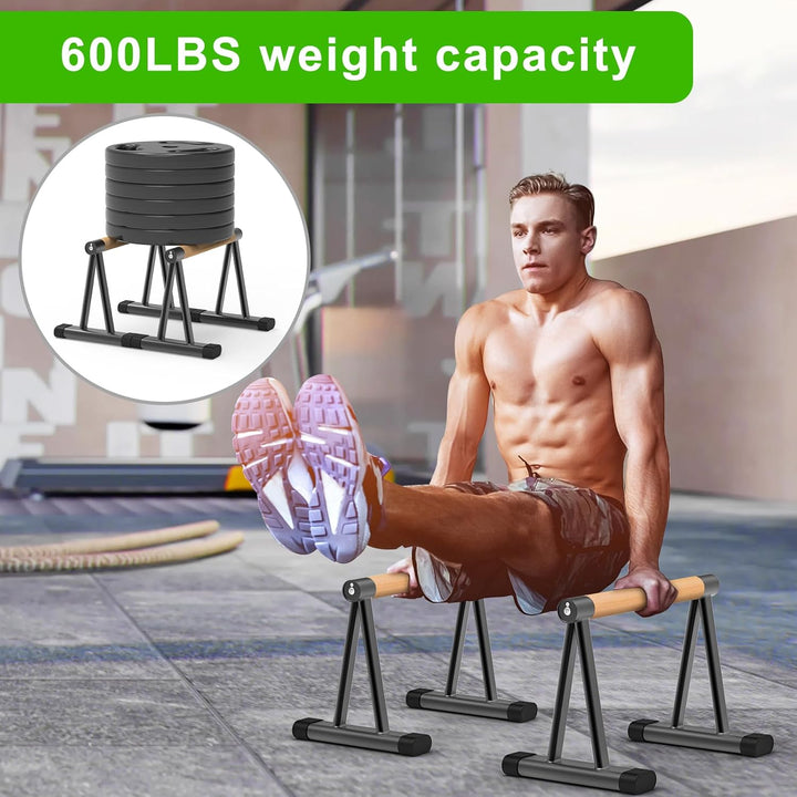 Dolibest Liegestützgriff, Calisthenics Parallettes Push up Griffe Fitness Handstand Boden rutschfest