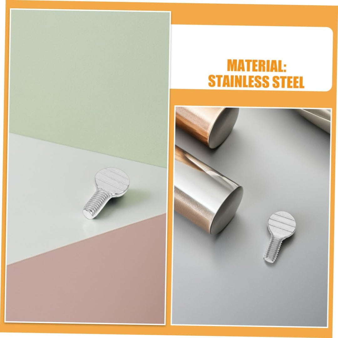 10 Paar Edelstahlschrauben Für Drehspiess Grillzubehör Daumenschrauben Für Luftfritteuse Universelle