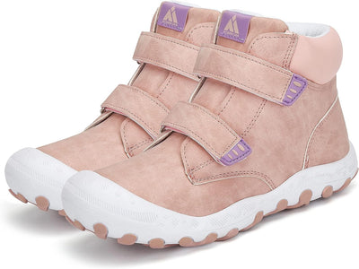 Mishansha Kinder Wanderschuhe rutschfest Leicht Trekking Wanderstiefel für Jungen Mädchen Gr.24-38 2