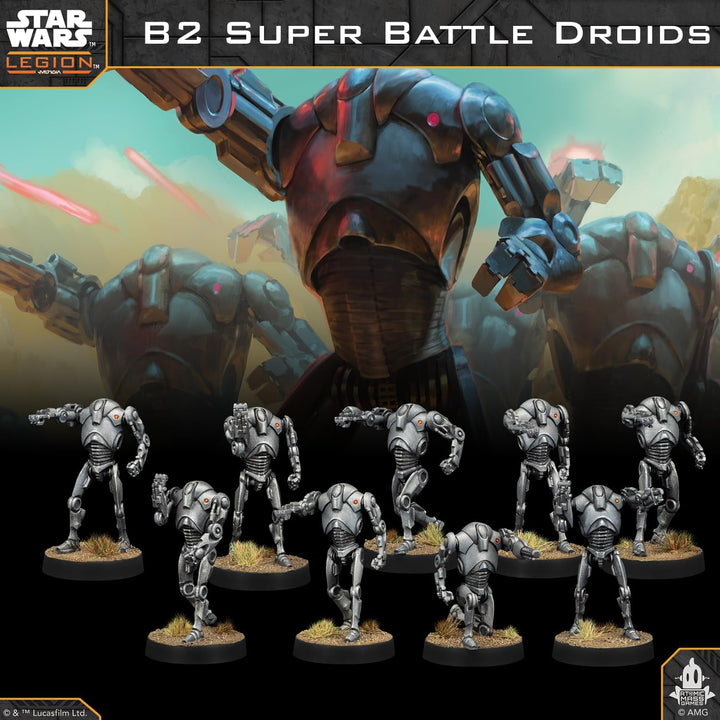 Atomic Mass Games, Star Wars Legion - B2 Super Battle Droids (B2-Superkampfdroiden), Erweiterung, Ta