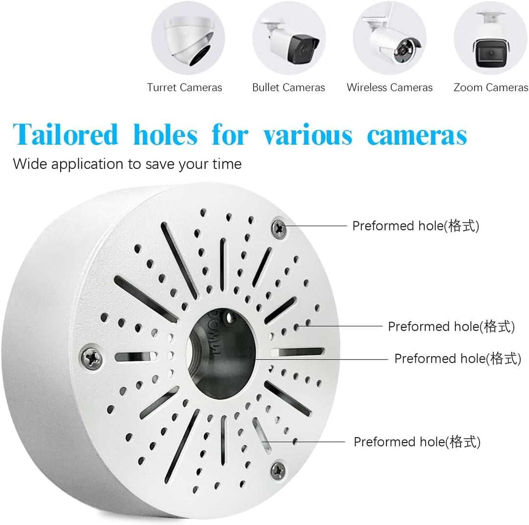 (Anschlussdose für Dome und Bullet Kameras)Abzweigdose für CCTV-Kamera, Outdoor Kamera Anschlussdose