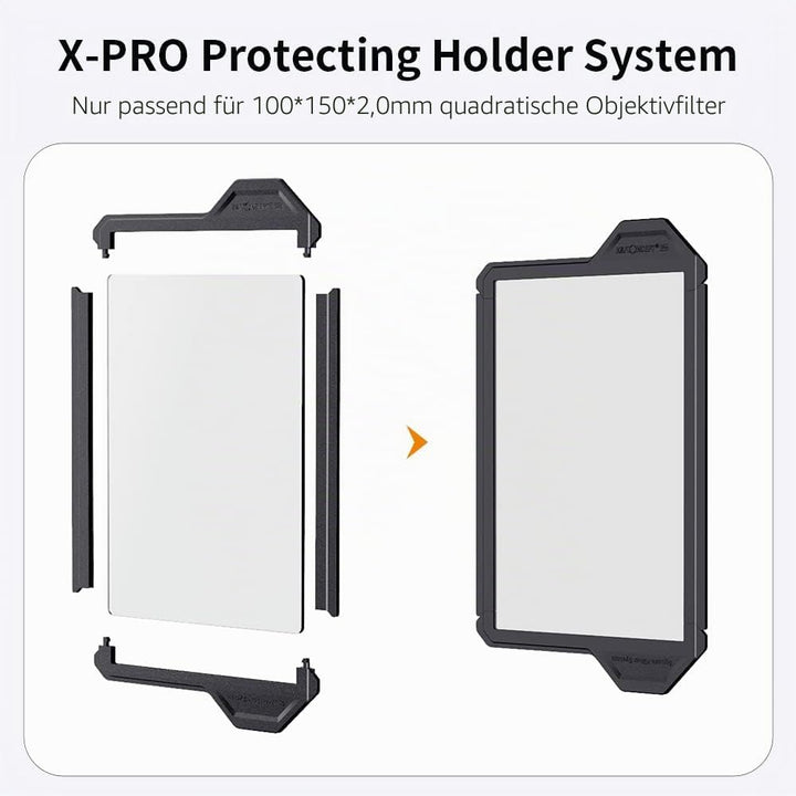 K&amp;F Concept Nano X-PRO Filterschutzrahmen Filterzubehör für 100 * 150mm Rechteckfilter(2 Stück) 100x