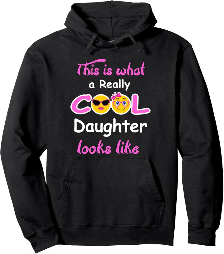 Daughter lustiges Geburtstagsweihnachtsgeschenk Pullover Hoodie