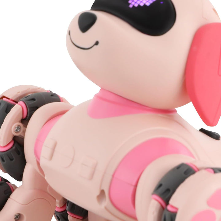 Roboterhund Spielzeug, 8-Rad-Stunt Roboter mit Fernsteuerung & Gestensteuerung für Kinder ab 8, Tanz