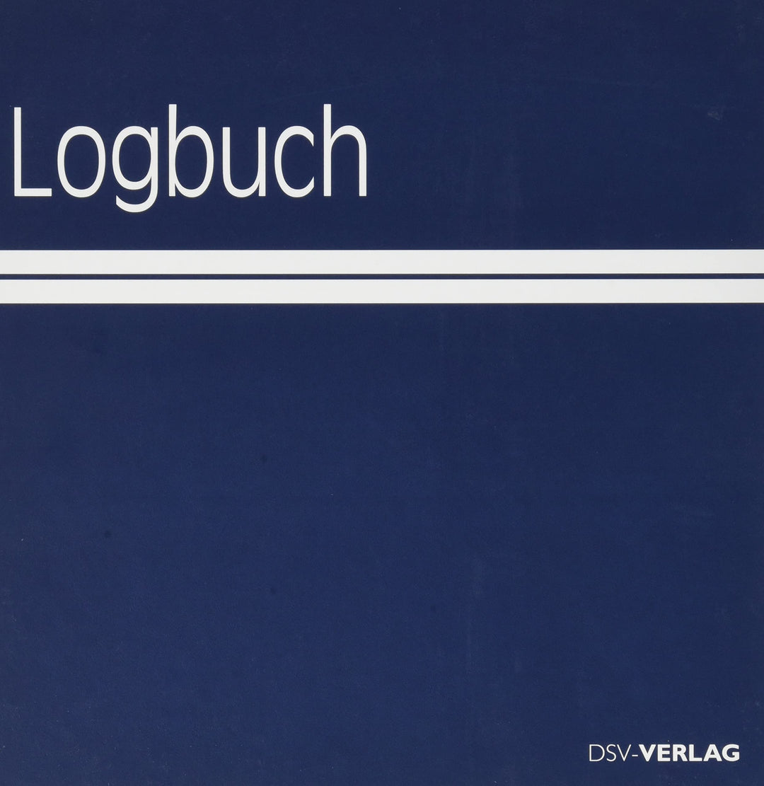 Logbuch: Rubriken zum Eintragen der Angaben über Wind, Seegang, Wetter, Kurs- und Segelführung, Logs