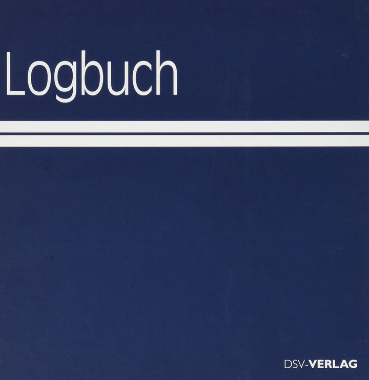 Logbuch: Rubriken zum Eintragen der Angaben über Wind, Seegang, Wetter, Kurs- und Segelführung, Logs
