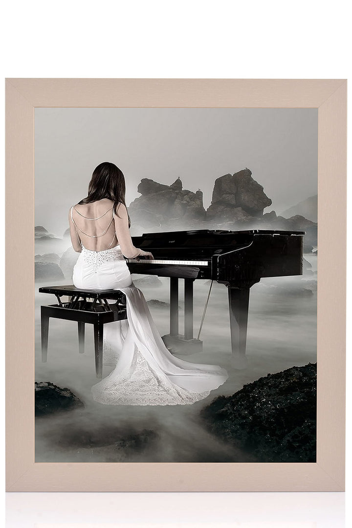 rahmengalerie24 Bilderrahmen 68x98 cm New Rio Rahmen grau Holz Acrylglas ohne Passepartout Portraitr