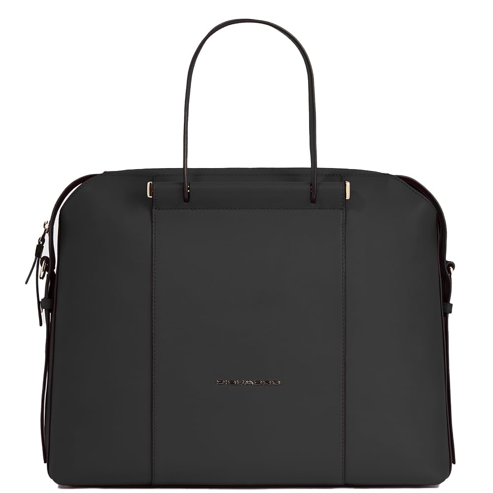 Piquadro Circle Schulranzen, 38 cm, Schwarz (Nero), Schwarz (Nero)