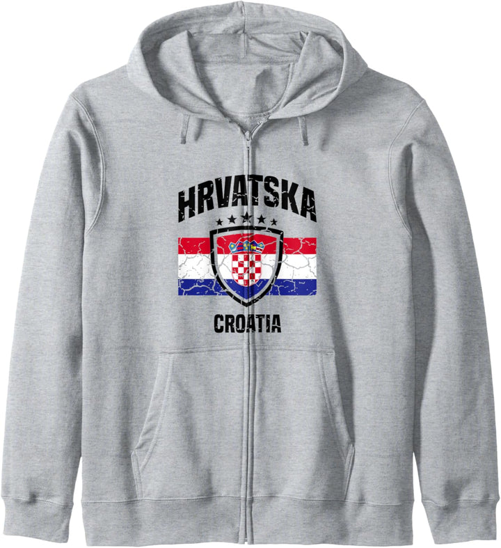 Hrvatska Croatia Kroatisch Kroatien Kapuzenjacke