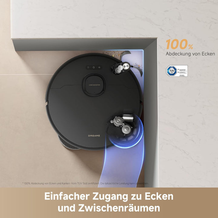 dreame L50s Pro Ultra Saugroboter mit Wischfunktion 100 Tage automatische Leerung, Mopp-Selbstreinig