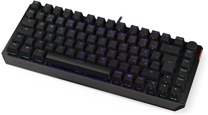 ENDORFY Thock 75% NO Red, Kailh Red linear switches, Mechanical Keyboard, Nordic Layout, PBT keycaps