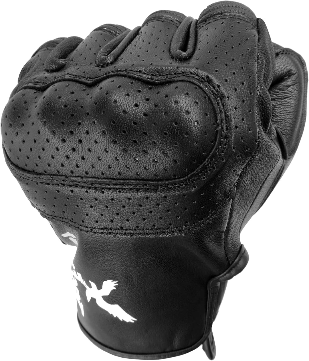 TacFirst AMALFITANA Motorrad Handschuhe Sommer aus Leder, Retro, Vintage Lederhandschuhe Damen, Herr