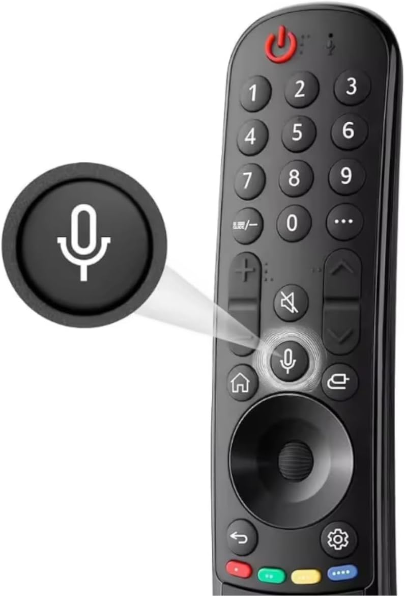 azurano Fernbedienung für LG Universal Magic Remote, AN-MR24GA, MR23GA, MR22GA, MR21GA, MR20GA Voice