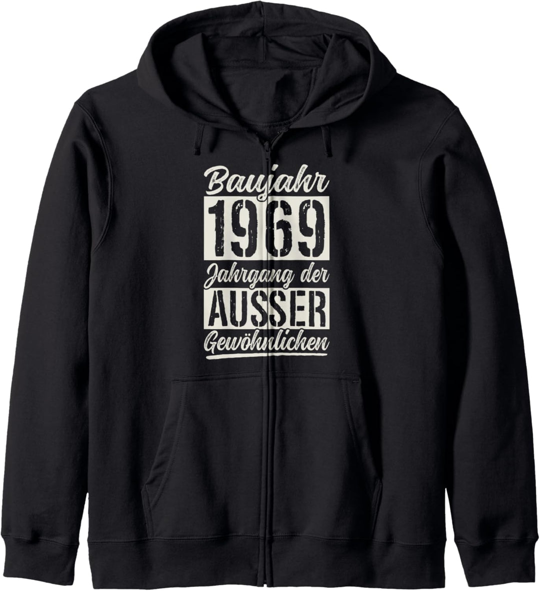 53. Geburtstag 53 Jahre Alt Geboren Jahrgang 1969 Oldtimer Kapuzenjacke