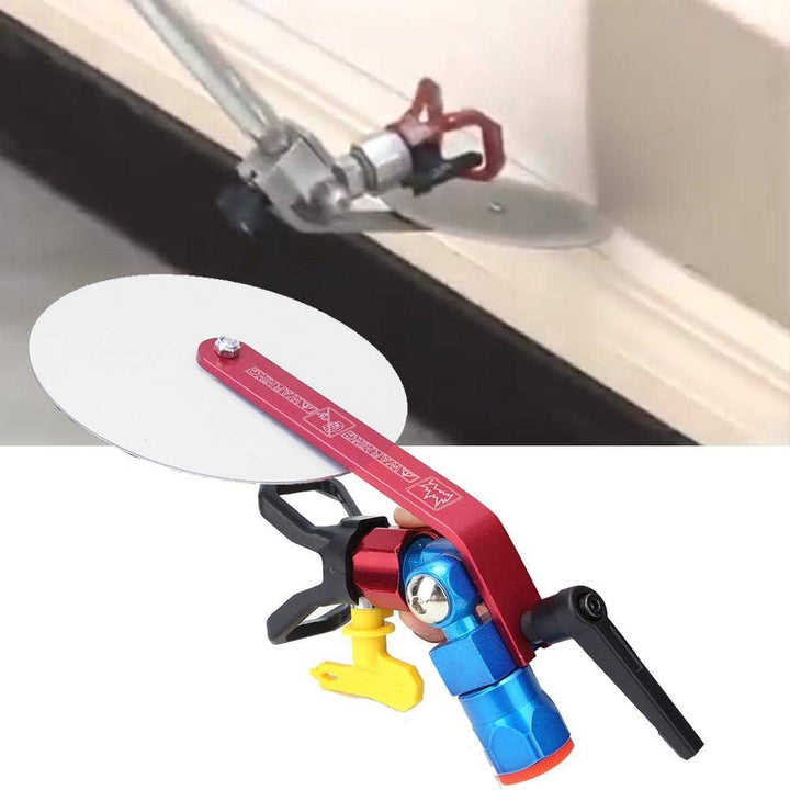 Spray Guide Zubehörwerkzeug Universal Paint Baffle Einstellbare Spritzführung mit G7/8-Zoll-Anschlus