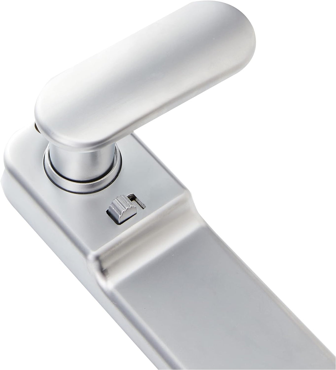 Digitales mechanisches Türschloss mit Griff, Satin