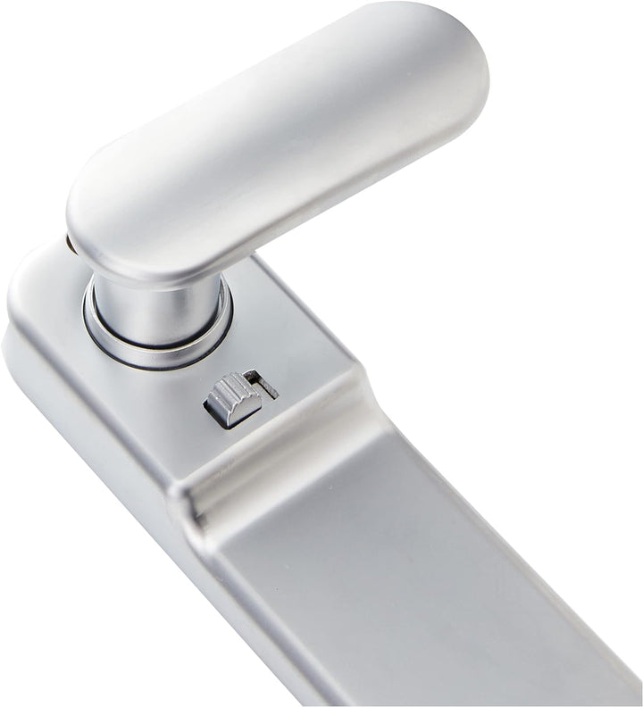 Digitales mechanisches Türschloss mit Griff, Satin