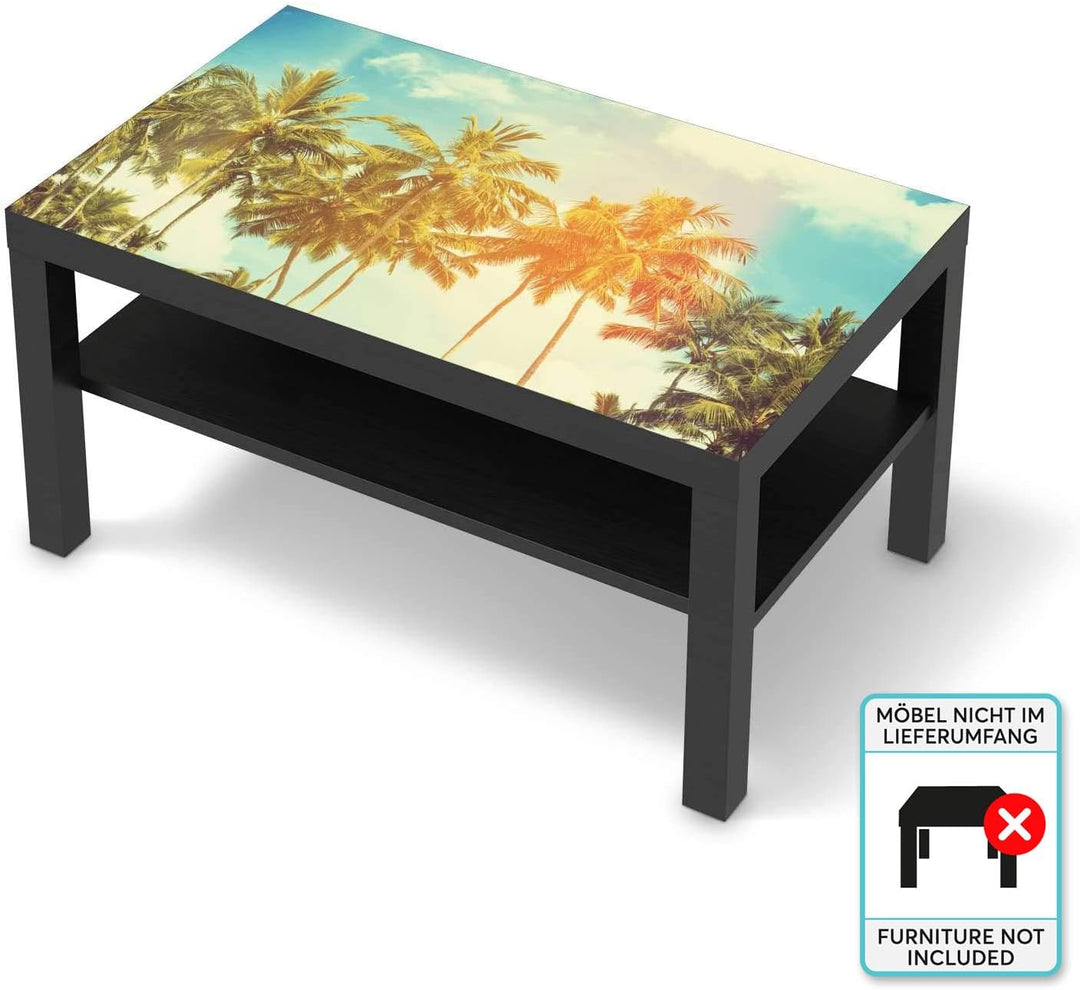 Möbel-Folie passend für IKEA Lack Tisch 90x55 cm I Möbeldekoration - Möbel-Sticker Aufkleber Folie I