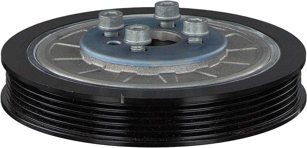 febi bilstein 36344 Riemenscheibe (entkoppelt) für Kurbelwelle, mit Schrauben , 1 Stück