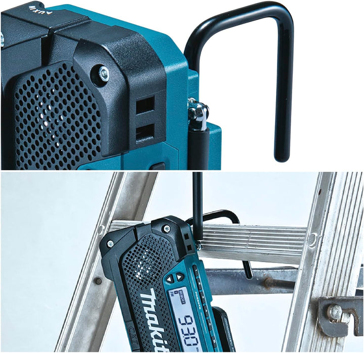 Makita MR052 Schlagbohrhammer, 12 V, Schwarz/Blau/Silber (Akkus und Ladegerät nicht im Lieferumfang