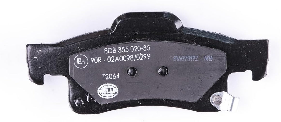 HELLA PAGID 8DB 355 020-351 Bremsbelagsatz - T2064 - Dicke/Stärke: 18mm - Bremssystem: Teves - mit a