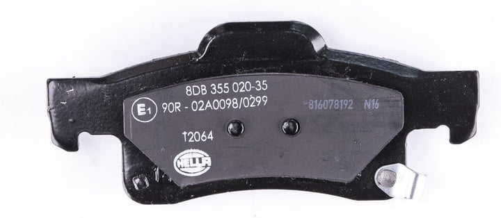 HELLA PAGID 8DB 355 020-351 Bremsbelagsatz - T2064 - Dicke/Stärke: 18mm - Bremssystem: Teves - mit a