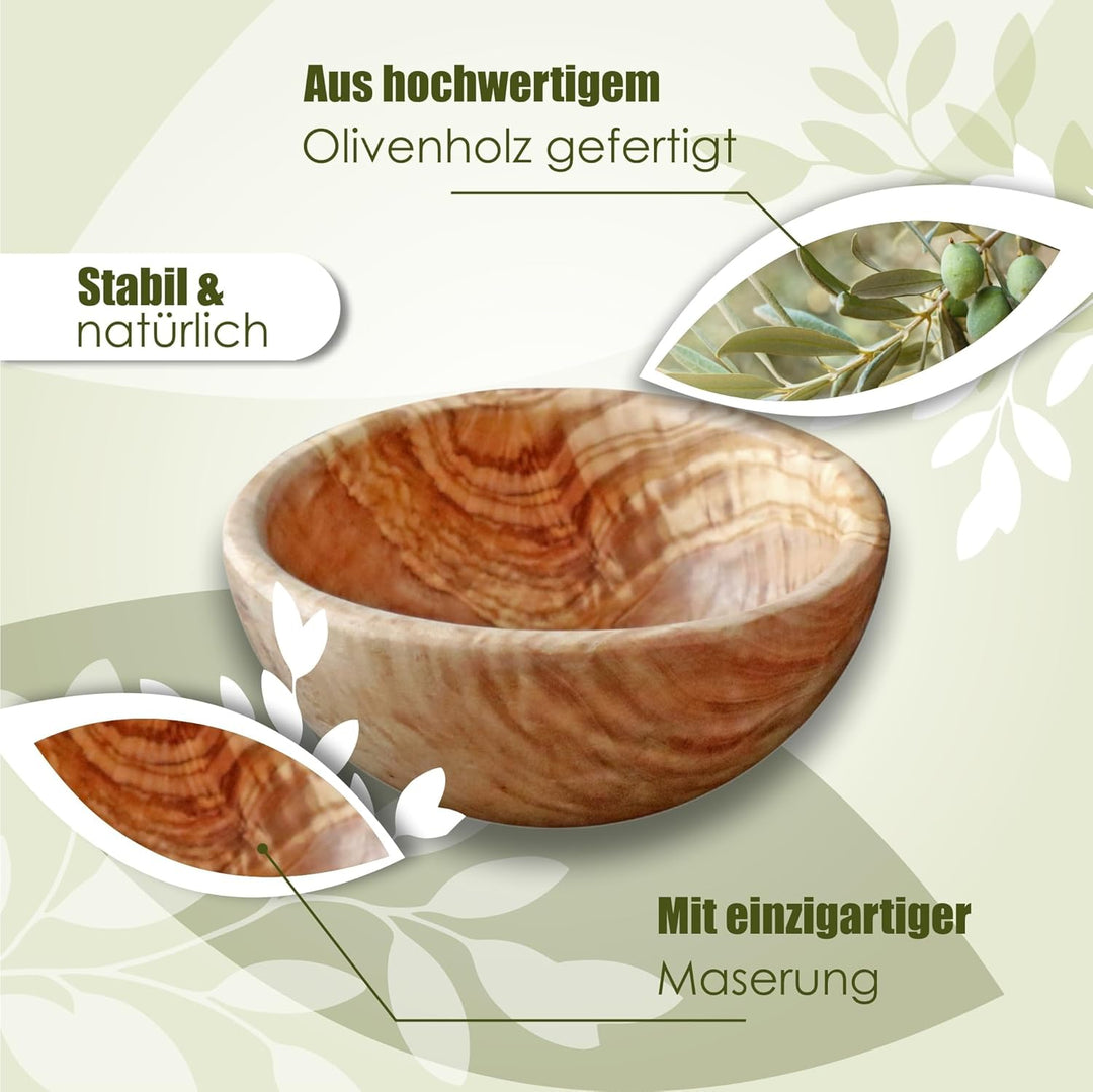 NATUREHOME Schale Olivenholz, 16 cm, 16 cm
