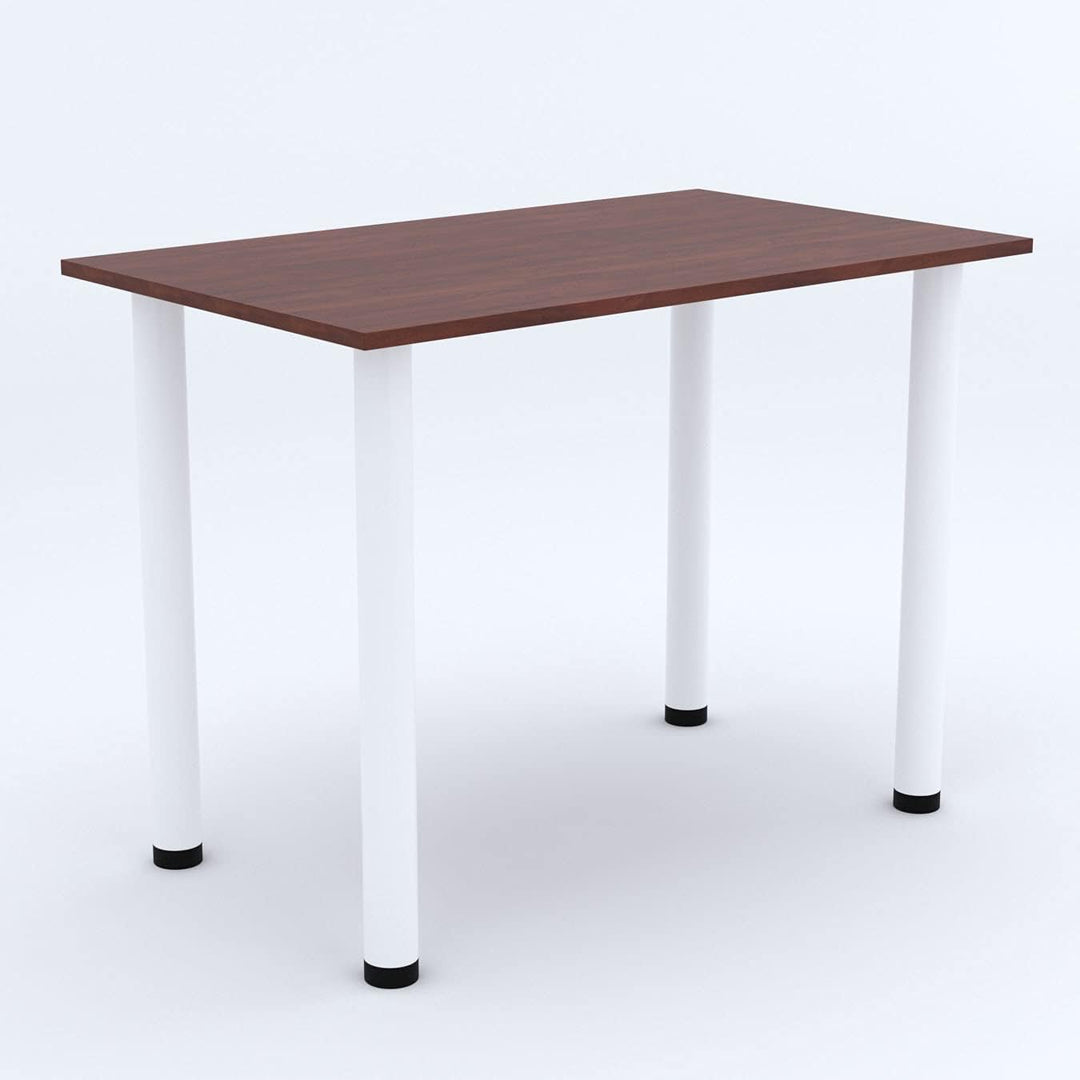 AKKE 60x40 | Esszimmertisch - Esstisch - Tisch mit weissen Beinen - Küchentisch - Bürotisch | Carava