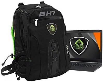 KEEP OUT Unisex-Erwachsene Bk7g Spielrucksack, Negro